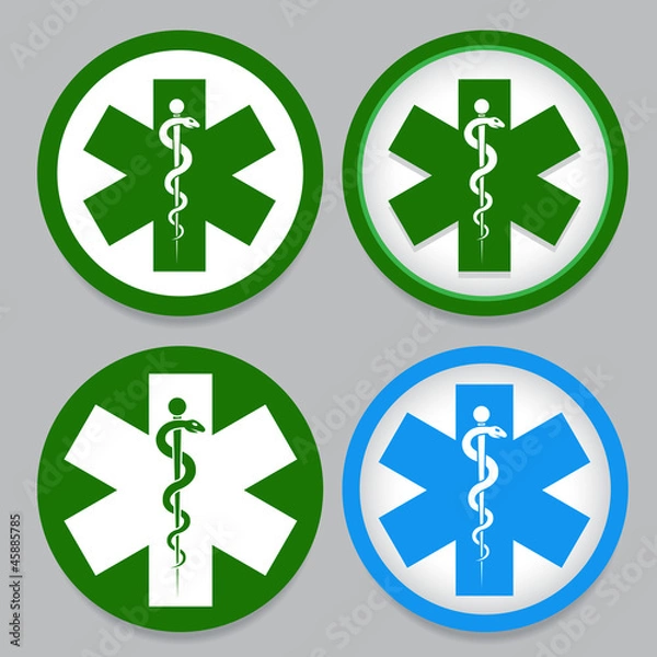 Obraz Emergency Symbol