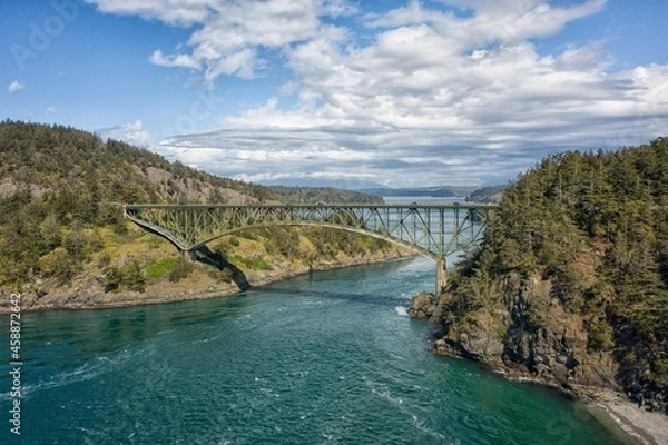 Obraz Deception Pass bridge