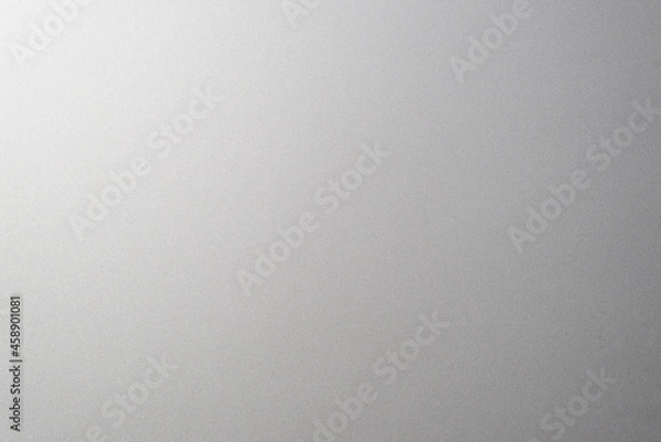 Fototapeta Matte gray smooth plastic surface with fine texture and vignette on the right side. Exquisite textured background, soft blank backdrop