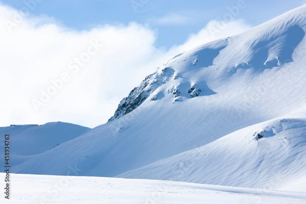 Obraz 黒部立山アルペンルート　雪山　弥陀ヶ原　立山室堂平　立山　大観峰　黒部平