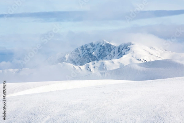 Obraz 黒部立山アルペンルート　雪山　弥陀ヶ原　立山室堂平　立山　大観峰　黒部平