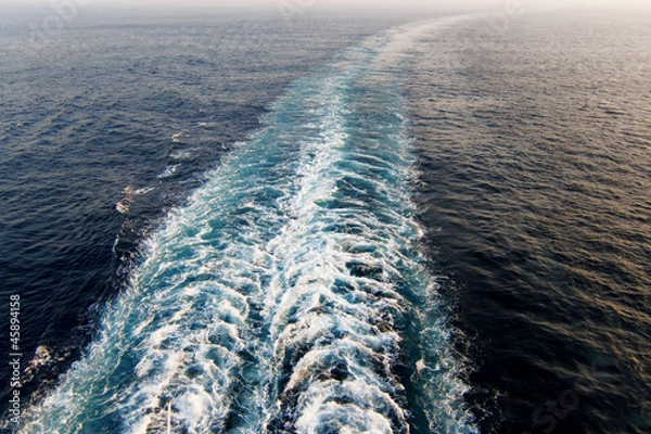 Fototapeta Ship's wake