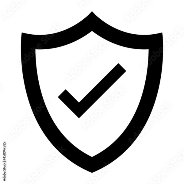 Fototapeta Vector Authorization Glyph Icon Design