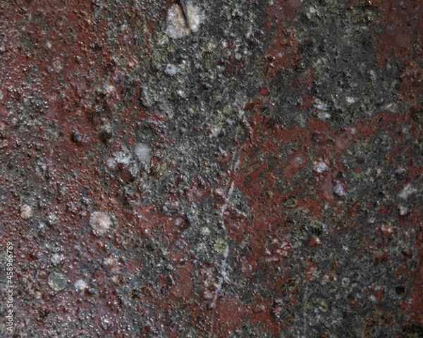 Obraz Texture of natural stone with veins of granite, Geology