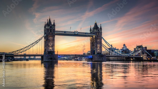 Obraz tower bridge at sunrise
