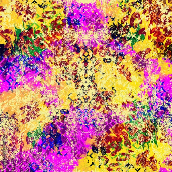 Fototapeta digital abstract pattern design