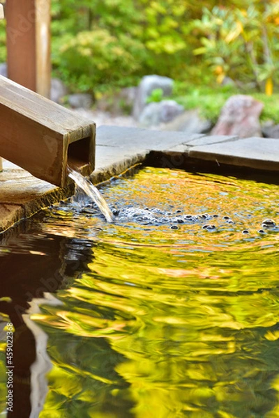 Obraz 庭園露天風呂イメージ