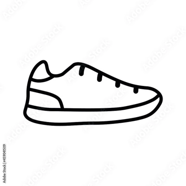 Obraz shoes icon. Vector concept illustration for design.