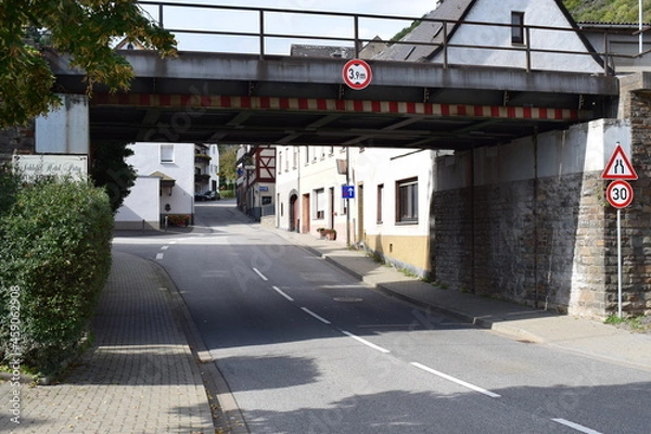 Fototapeta historischer Ortskern von in Karden