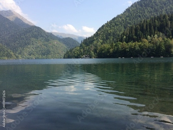 Obraz lake and mountains