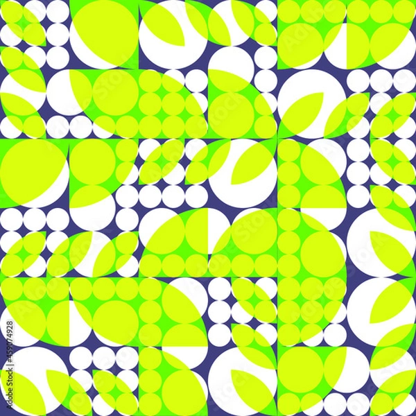Obraz seamless abstract geometric background pattern
