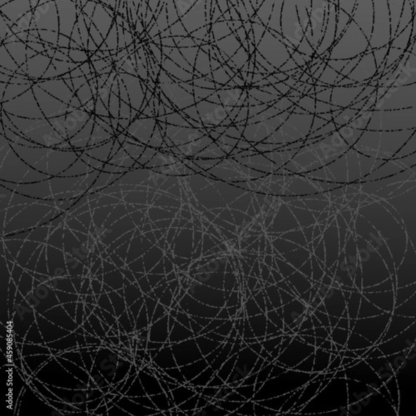 Obraz abstract art. black and grey texture