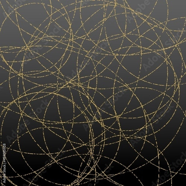 Obraz golden colour texture on black background