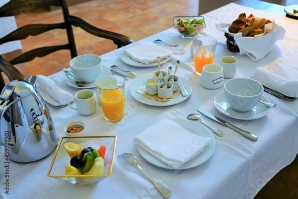 Obraz 朝食風景
