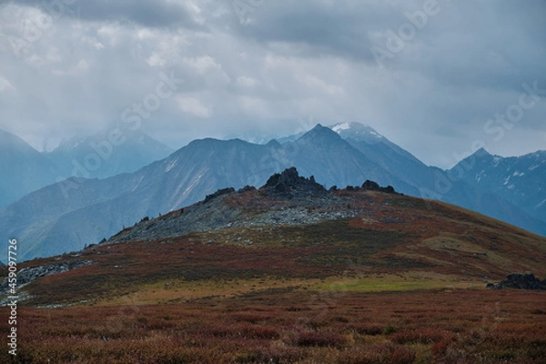Fototapeta Beautiful nature of the Altai mountains