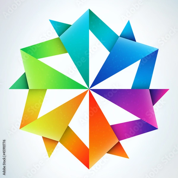 Fototapeta Vector star