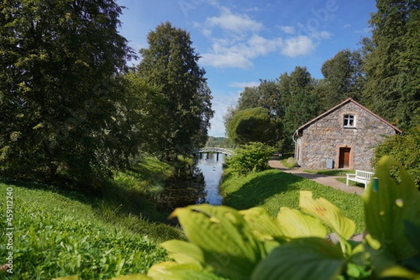 Obraz russian castle in the park