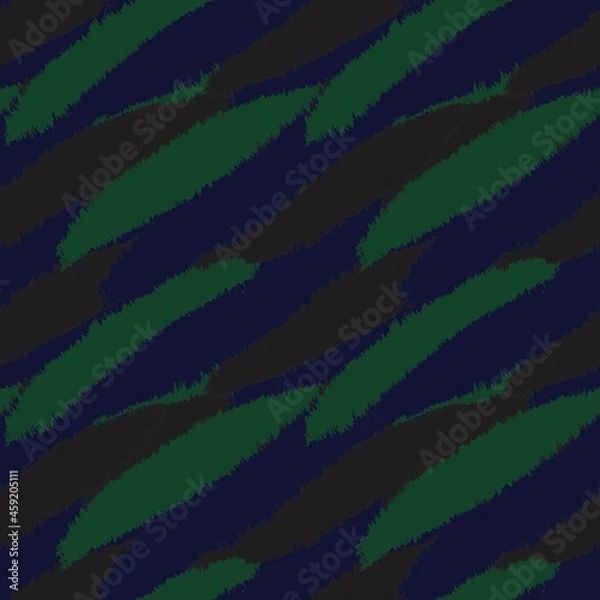 Fototapeta Brush Stroke Fur Seamless Pattern