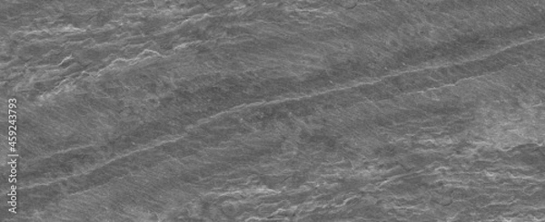Fototapeta Abstract dark grey black slate background or texture.