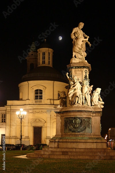 Obraz piazza Carlina - Carlo Emanuele Torino