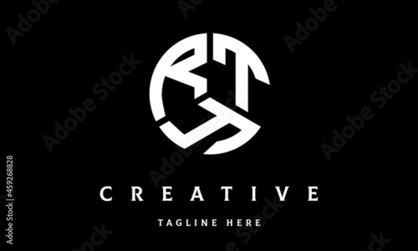 Obraz RTY circle three letter logo