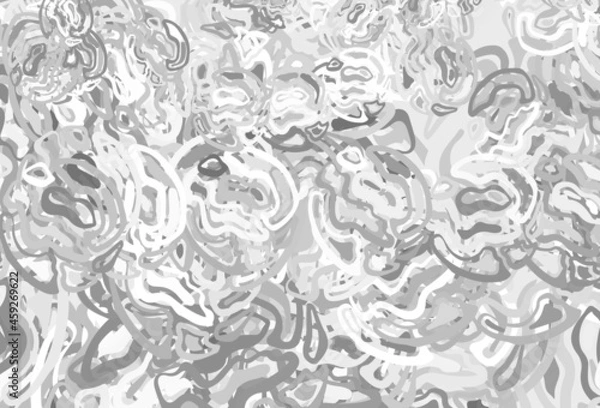 Fototapeta Light Gray vector texture with abstract forms.