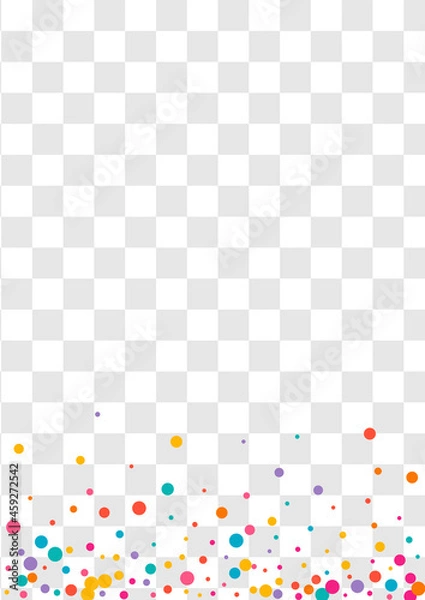 Obraz Color Circle Transparent Vector Transparent