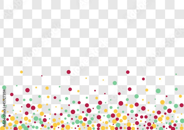 Obraz Orange Dust Transparent Vector Transparent