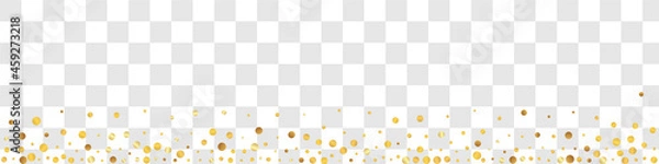 Obraz Gold Sparkle Christmas Vector Panoramic