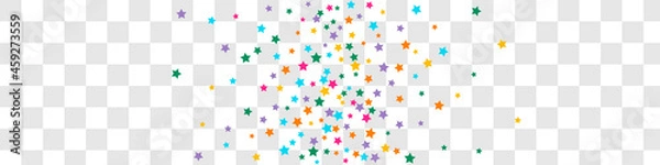 Obraz Rainbow Effect Vector Panoramic Transparent