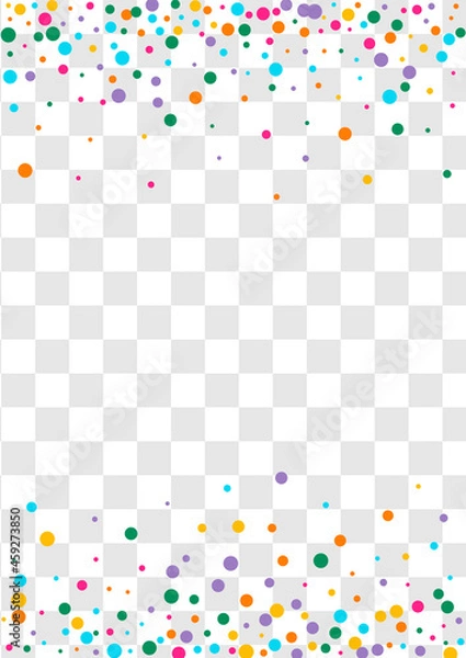 Obraz Multicolored Circle Happy Vector Transparent