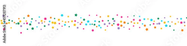 Obraz Multicolored Abstract Vector Panoramic White