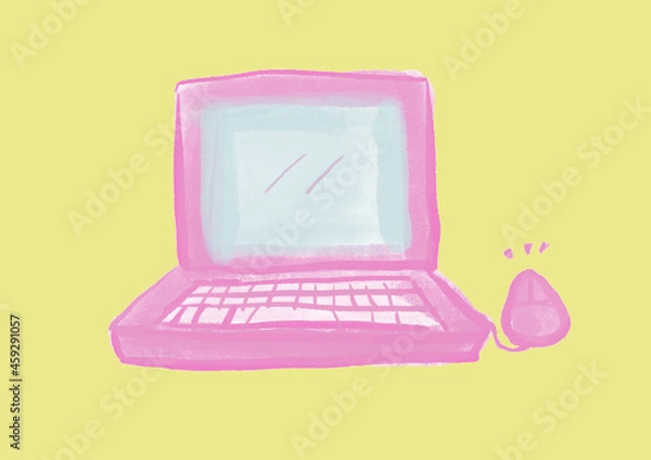 Fototapeta ノートパソコン