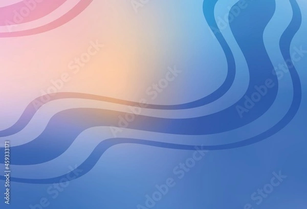 Fototapeta Light Pink, Blue vector modern elegant backdrop.
