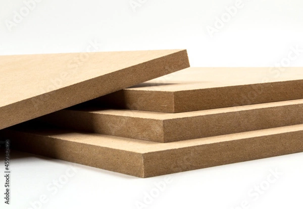 Fototapeta Medium Density Fiberboard (MDF) is often sold in "raw", unprocessed form.