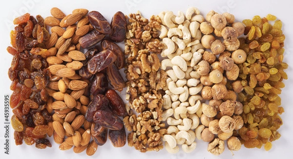 Obraz nuts and raisins