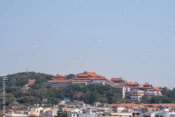 Obraz Architectural complex of Mazu temple on Meizhou Island, China