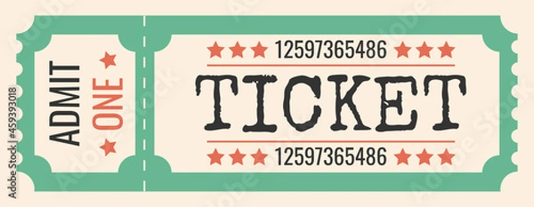 Obraz ticket