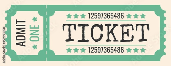 Obraz ticket