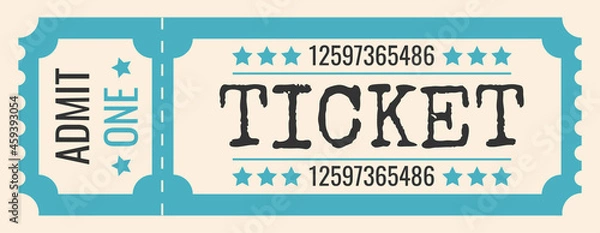 Obraz ticket