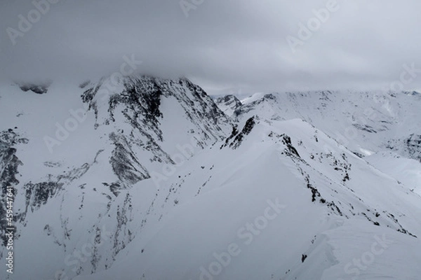 Obraz snow covered mountains