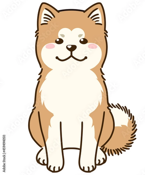 Fototapeta 秋田犬