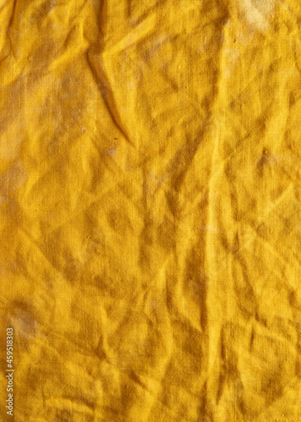 Obraz orange linen fabric background