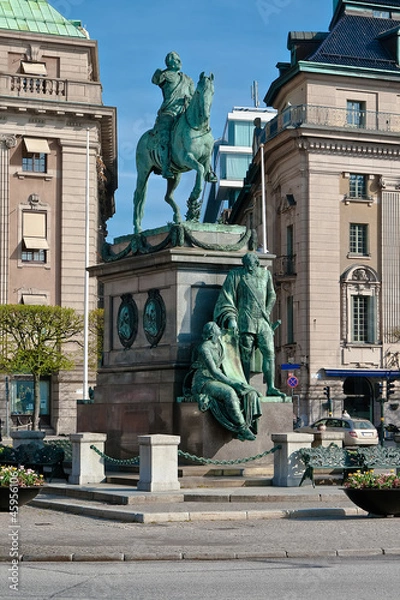 Obraz Monument to King Gustavus Adolphus of Sweden