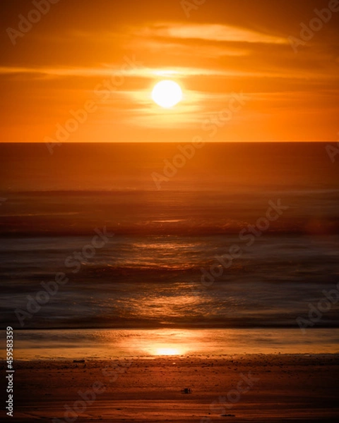 Obraz Sun rising over the Gulf on Padre Island