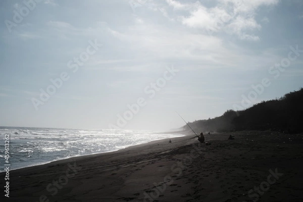 Obraz sunset on the beach