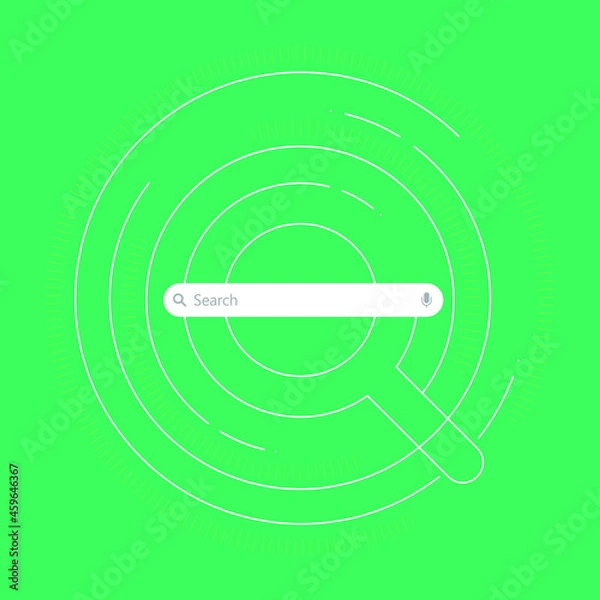 Fototapeta Search Bar - Vector Background Design