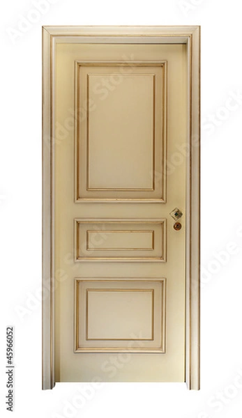 Obraz Nature white door