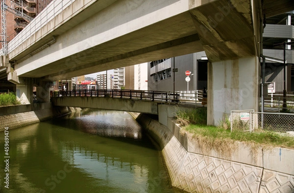 Fototapeta 福岡の町