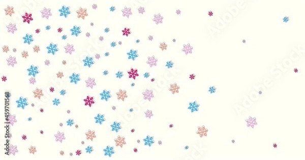 Fototapeta background for postcards. winter, snowflakes, snow